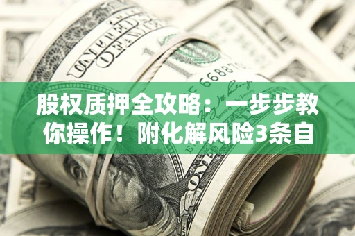 济南股权质押全攻略：一步步教你操作！附化解风险3条自救法则