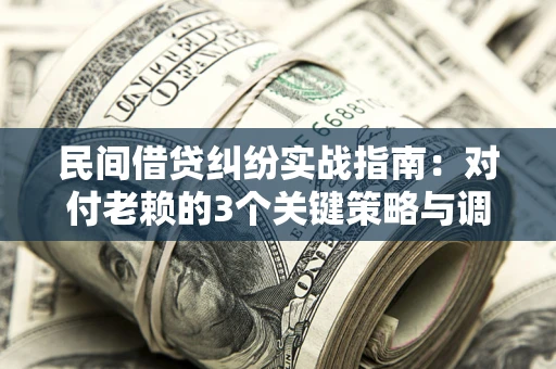 济南民间借贷纠纷实战指南：对付老赖的3个关键策略与调解盲区解析