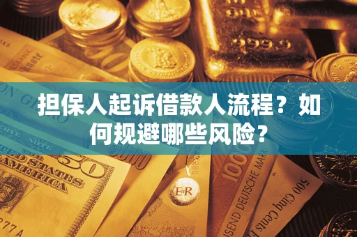 济南担保人起诉借款人流程？如何规避哪些风险？